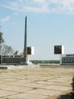 Памятник погибшим в Великой отечественной Войне в селе Черный Яр, Россия, Астраханская область, Черноярский район, село Черный Яр