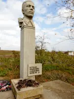 Памятник подполковнику Будько - хутор Светлый Лог, Суровикинский район, Волгоградская область, Россия, Волгоградская область, Калачевский район, хутор Светлый Лог