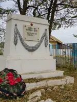 Стела памяти павших воинов - хутор Кумовка, Калачевский район, Волгоградская область, Россия, Волгоградская область, Калачевский район, хутор Кумовка