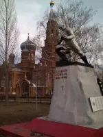 Памятник воинам, павшим в Великой Отечественной войне, Россия, Самарская область, Богатовский район, село Виловатое