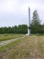 Мемориальный комплекс на месте гибели Александра Матросова, Россия, Псковская область, Локнянский район