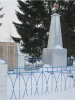 Братское захоронение в деревне Загорье, Россия, Псковская область, Локнянский район, деревня Загорье