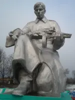 Памятник воинам Великой Отечественной войны, Россия, Тамбовская область, Моршанский район, село Алгасово