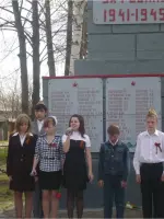 Обелиск воинам, погибшим в Великой Отечественной войне, Россия, Алтайский край, Смоленский район, поселок Кировский