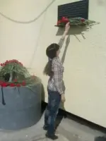 Омская область, город Омск Мемориальная доска воинам 308-ой стрелковой дивизии, улица Панфилова