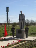 Памятник погибшим солдатам ВОВ в деревне Скородумка Грязовецкого района Вологодской обл., Россия, Вологодская область, Грязовецкий район, поселок Скородумка