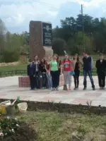 Памятник местным жителям – фронтовикам и труженикам тыла, Россия, Московская область, Серпуховский район, местечко Данки