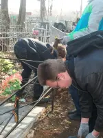 Захоронение летчика Алексея Ивановича Савосина, Лихославльское кладбище