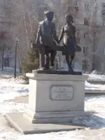 Памятник детям труженикам тыла 1941−1945 годов благодарная Самара, площадь Героев 21-й Армии
