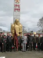 Памятник «Вечная память павшим за Родину», Россия, Иркутская область, Усть-Удинский район, поселок городского типа Усть-Уда