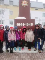 Памятник участникам Великой Отечественной войны в с. Белоярск, Россия, ЯНАО, Приуральский район, поселок Белоярск