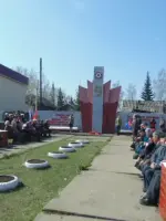 Мемориал павшим землякам в годы Великой Отечественной войны., Россия, Иркутская область, Осинский район, село Оса