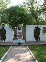Памятник воинам – землякам, погибшим в годы Великой Отечественной войны, Россия, Новосибирская область, Карасукский район, село Шилово-Курья, Центральная улица