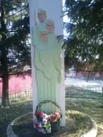 Обелиск в деревне Плетениха, Россия, Московская область, Раменский район, деревня Плетениха