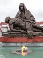 Федеральное военное мемориальное кладбище, Россия, Московская область, Мытищинский район, деревня Сгонники