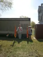 Памятник "Они пали за РОДИНУ 1941-1945", Россия, Алтайский край, Панкрушихинский район, село Кривое