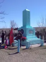 Памятник землякам, погибшим в годы Великой Отечественной войны, Россия, Республика Бурятия, Бичурский район, село Елань
