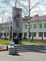 Мемориальная стела, Россия, Москва, поселок Шишкин Лес
