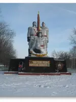 Памятник (монумент) защитникам Великой Отечественной войны, Россия, Саратовская область, Духовницкий район, село Богородское