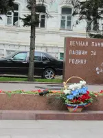 Памятник павшим в годы Великой Отечественной войны, Россия, Ставропольский край, Георгиевск