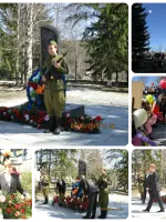 Памятник погибшим землякам в Великой Отечественной войне, Россия, Красноярский край, Мотыгинский район, поселок городского типа Раздолинск