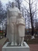 Памятник в Люберецком парке культуры и отдыха, Октябрьский проспект