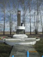 Памятник погибшим в годы Великой Отечественной войны, Россия, Кемеровская область, Юргинский район, деревня Милютино