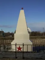 Памятник землякам-участникам Великой Отечественной войны., Россия, Владимирская область, Кольчугинский район, поселок Ельцыно