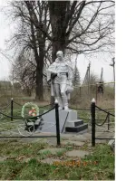 Братская могила в д. Талызино Урицкого района Орловской области., Россия, Орловская область, Урицкий район