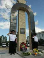 Мемориальный комплекс «Односельчанам, погибшим в годы Великой Отечественной войны», Россия, Республика Дагестан, Махачкала, поселок городского типа Ленинкент
