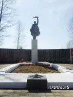 Братская могила, Россия, Смоленская область, Глинковский район, село Глинка, улица Ленина