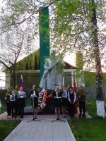Братская могила в поселке Новоусманский Воронежской области, Россия, Воронежская область, Новоусманский район, село Бабяково, Советская улица