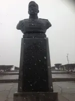 Бюст Герою Советского Союза Афанасию Павлантьевичу Белобородову, Россия, Иркутск