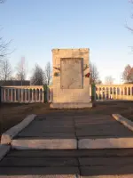 Памятная стела, поселок Демянск, Россия, Новгородская область, Демянский район, поселок городского типа Демянск