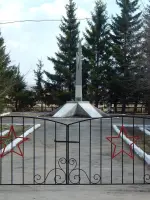 Обелиск-стела памяти жителей села Филимоново (Челябинская область), погибших в годы Великой Отечественной войны, Россия, Челябинская область, Чебаркульский район, село Филимоново