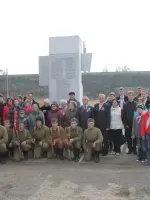 Памятник на месте гибели Особого бронепоезда № 1 «За Сталина», Россия, Смоленская область, Гагаринский район