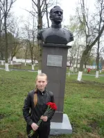 Бюст Героя Советского Союза Донкова Федора Трофимовича, Орловская область, г Мценск, Парк пионеров