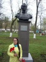 Бюст Героя Советского Союза Кочергина Егора Петровича, Орловская область, г. Мценск, Парк пионеров