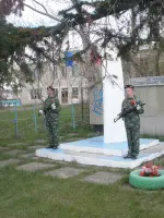 Памятник односельчанам, погибшим в годы Великой Отечественной войны 1941−1945 гг., улица Романова