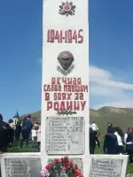 Обелиск воинам ВОВ, Россия, Республика Дагестан, Агульский район, село Хутхул
