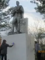 Памятник неизвестному солдату, Россия, Новосибирская область, Северный район, село Верх-Красноярка
