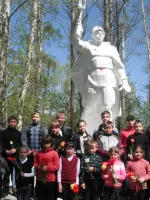 Памятник Неизвестному солдату, Россия, Саратовская область, Ртищевский район, село Сланцы