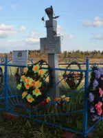 Памятник в деревне Анташи, Россия, Ленинградская область, Волосовский район, деревня Анташи
