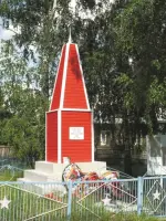 Обелиск в селе Теплово Кулебакского района, Советская улица