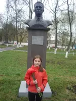 Бюст Героя Советского Союза Кожухова Василия Николаевича, Парк пионеров