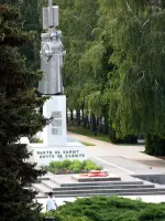 Мемориал «Никто не забыт, ничто не забыто», Россия, Краснодарский край, Ленинградский район, станица Ленинградская