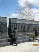 Аллея памяти защитников Отечества. Республика Бурятия, Еравнинский район, село Сосново-Озёрское, Россия, Республика Бурятия, Еравнинский район, село Сосново-Озерское