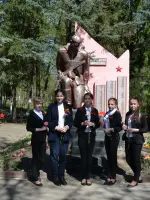 «Мемориал односельчанам, погибшим в годы ВОВ», Россия, Московская область, городской округ Домодедово, село Растуново