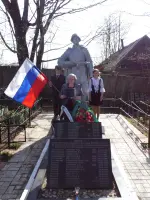 Братская могила в деревне Наговье Торопецкого района, Россия, Тверская область, Торопецкий район, деревня Наговье