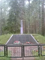 Памятник погибшим от голода в годы ВОВ, Россия, Ленинградская область, Всеволожский район, коттеджный поселок Тихая Ладога